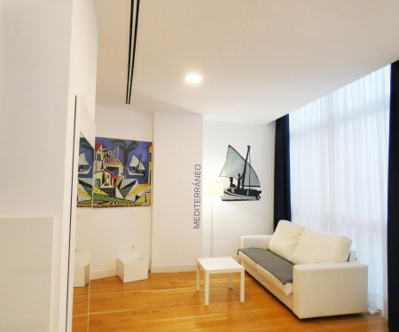 Bright studio in the historic centre of the city