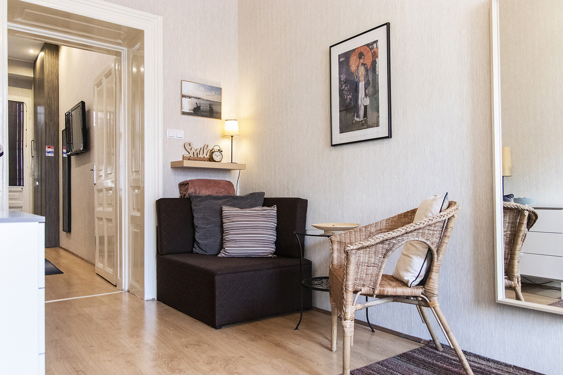 bedroom/sofabed(extrabed +1 pax)