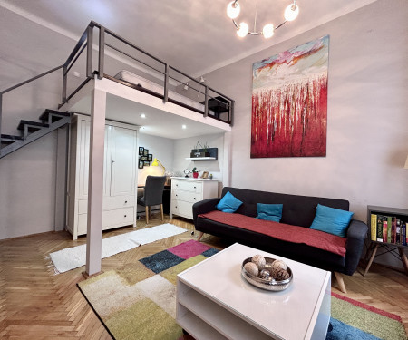 Cosy gallery studio in the heart of Budapest