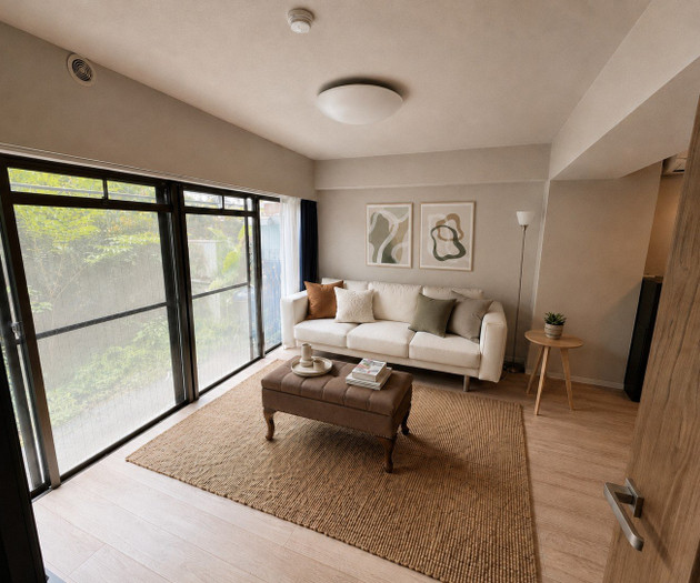 One bedroom and study near Ebisu