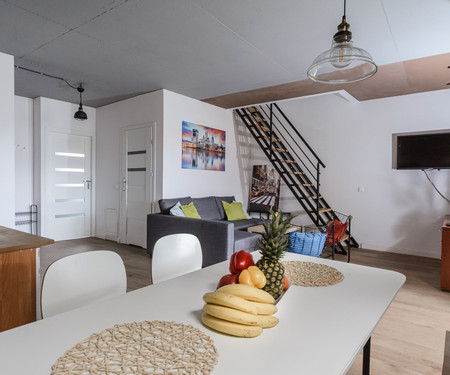 Two-level lux apartment in the centre of  Warsaw