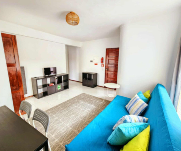 Comfortable T1 by the lagoon and ocean