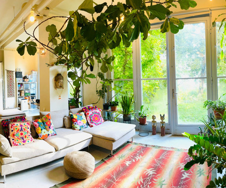 Beautiful Panoramic Loft with Garden