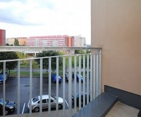 Cozy accommodation with the balcony near the dam