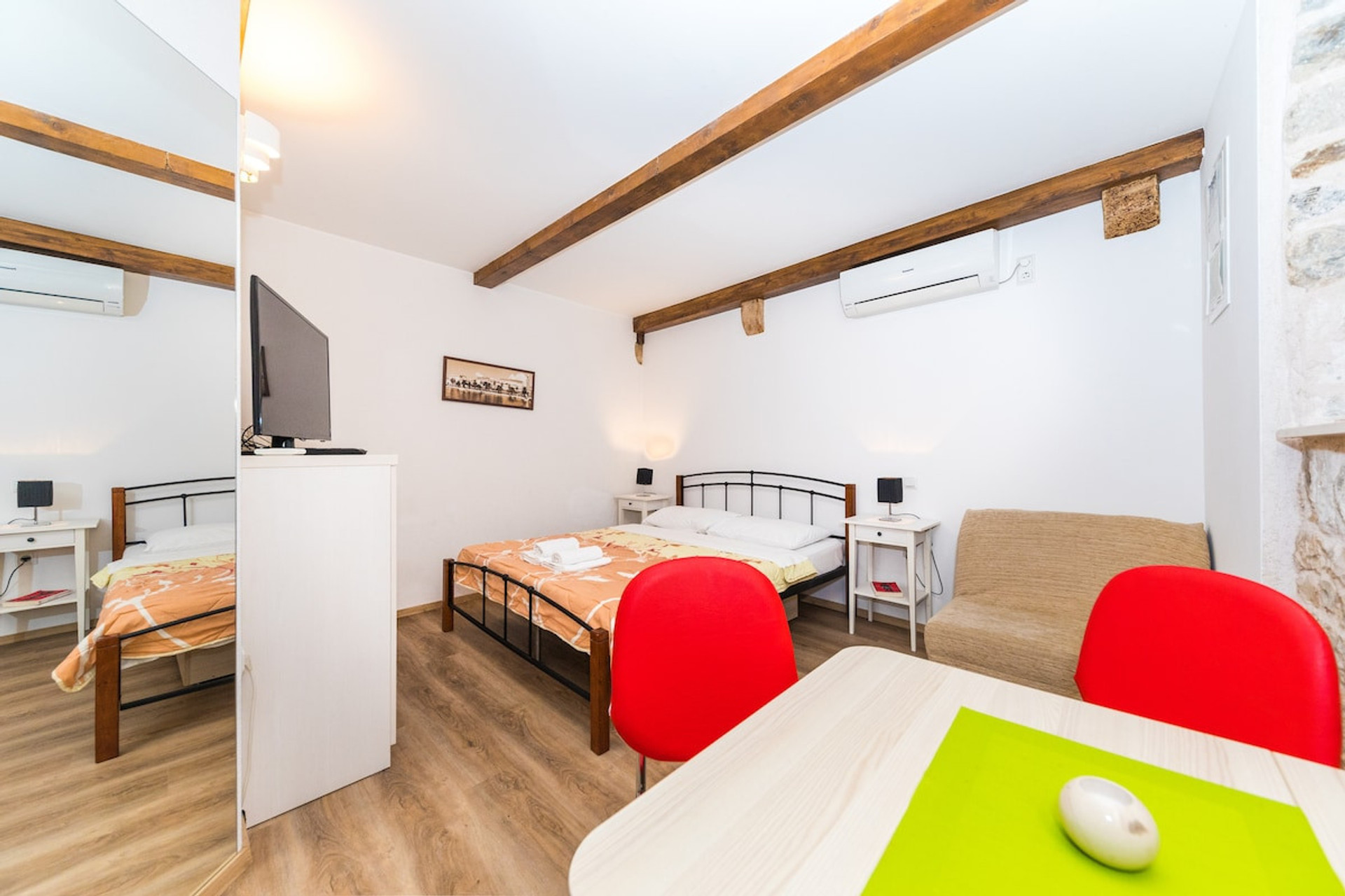 Studio apartment. 