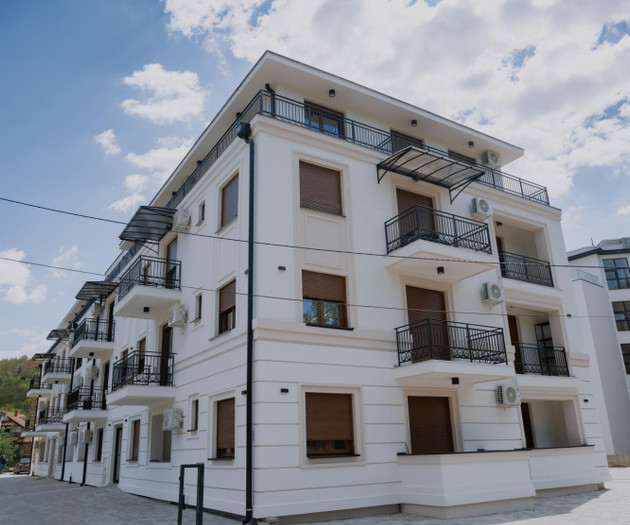 Modern apartment in the pedestrian zone