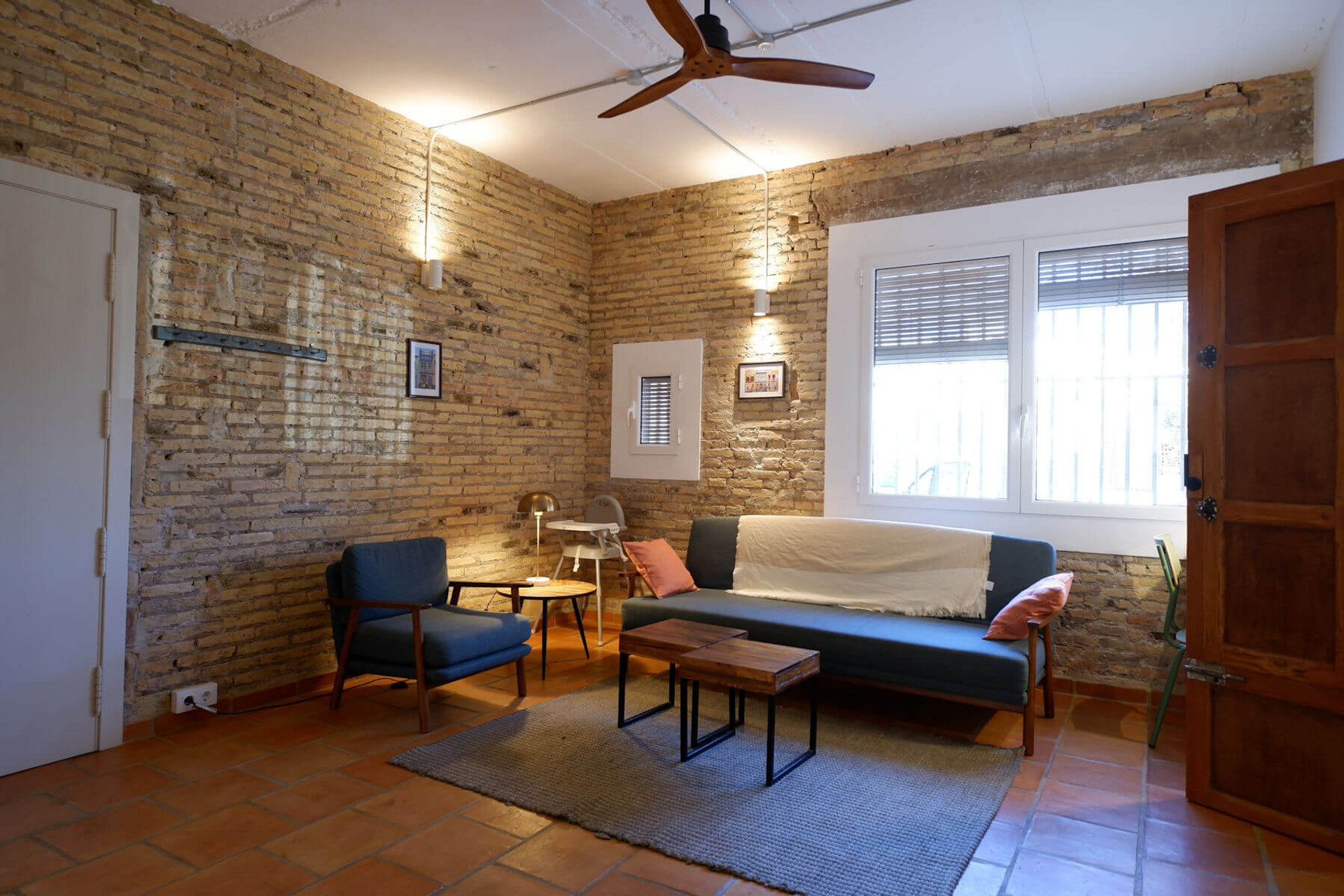 Living room seating area