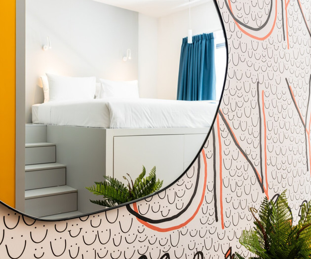 Trendy studio Apt #5 at MIXT by ZOIA Living