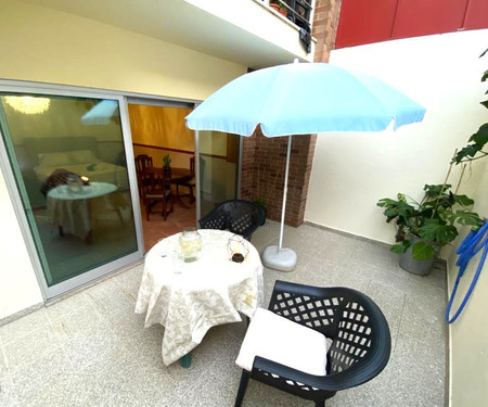 Light , privat studio with Terrace