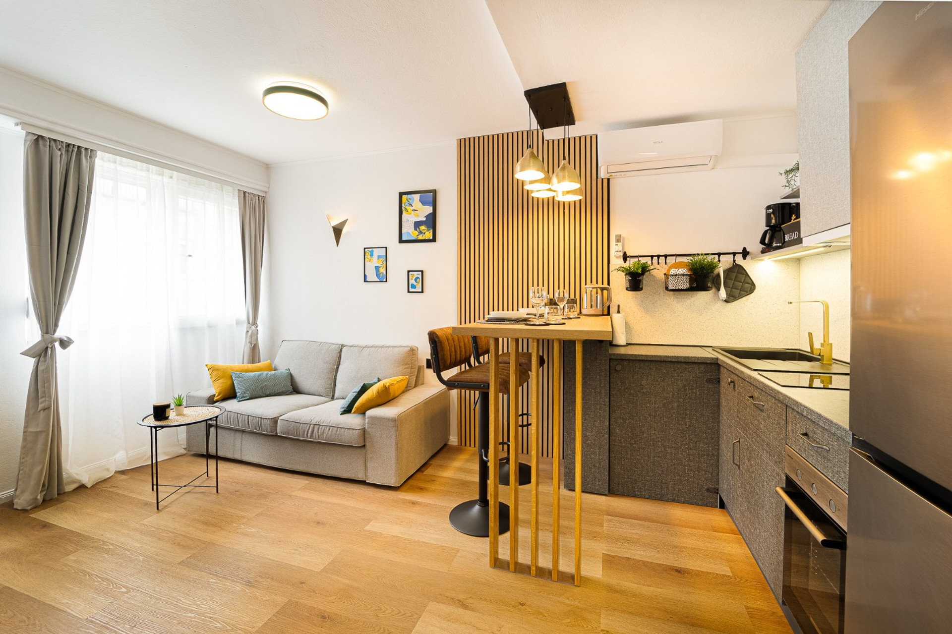 kitchen . dining table ,sofa