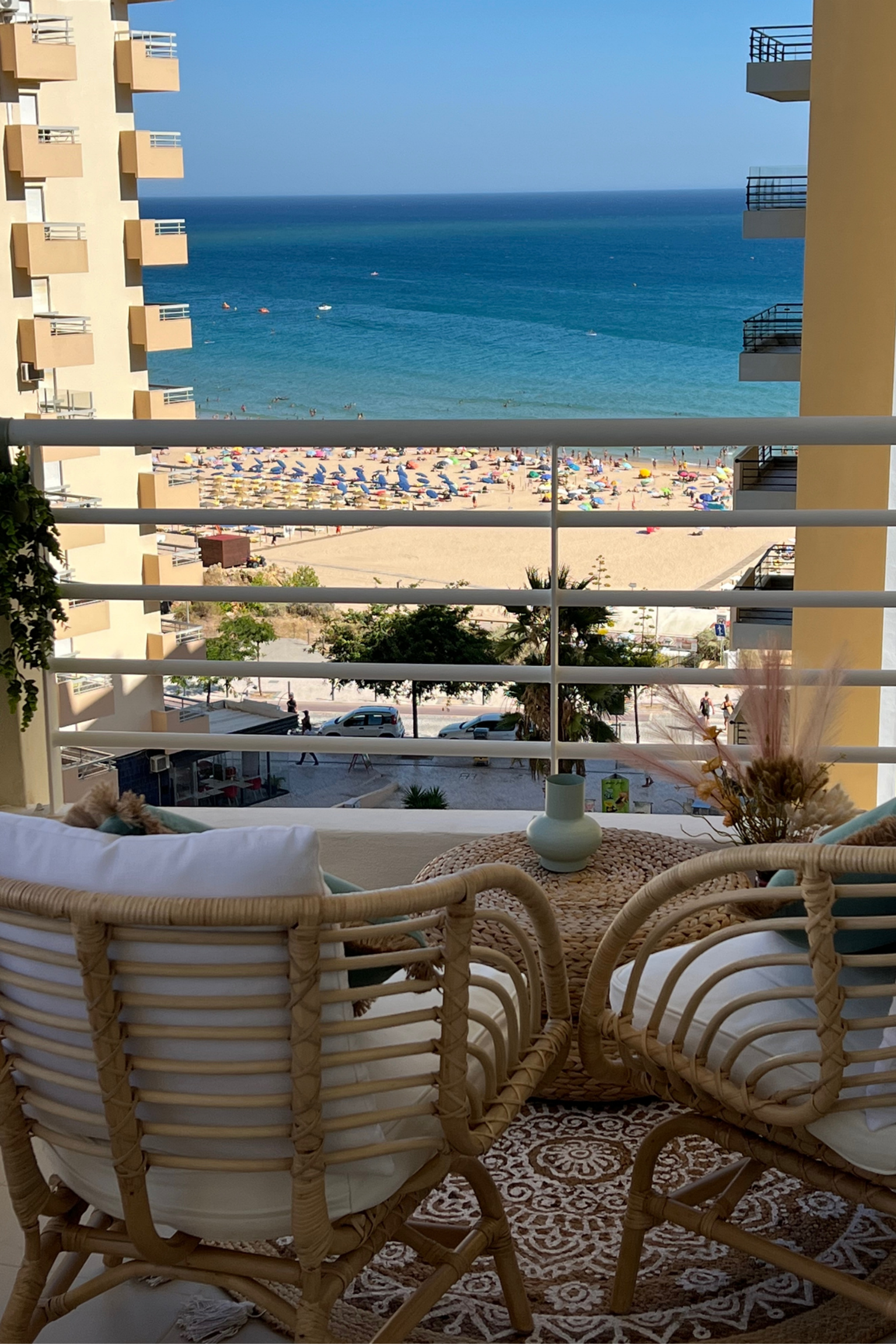 varanda vista mar