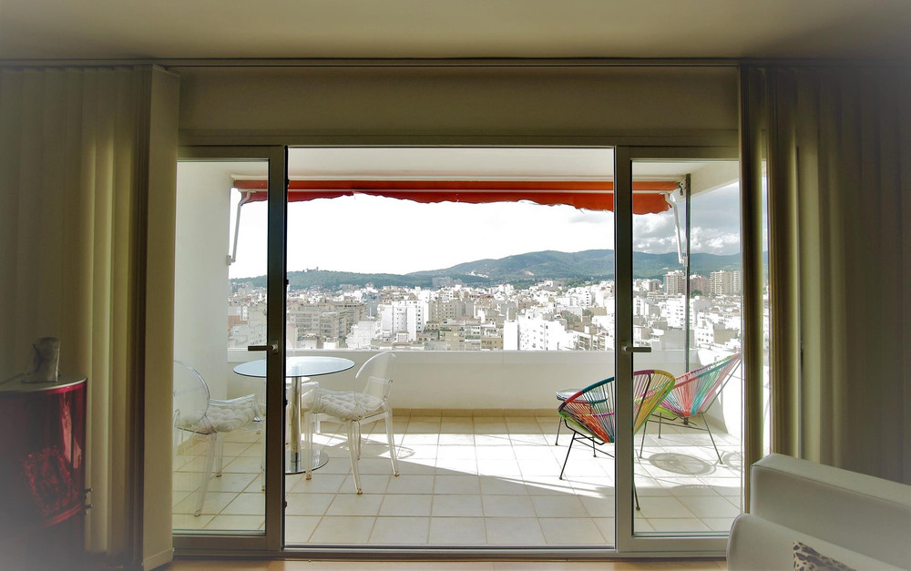 Palma town, top floor, wonderful panoramic views.