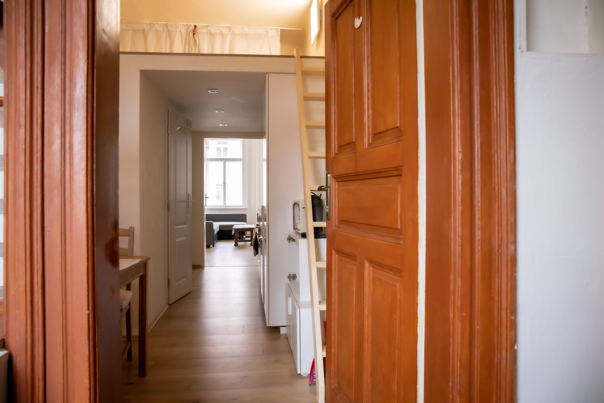 entrance to the flat