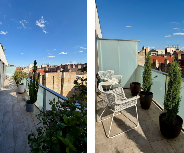 3 Bedroom Penthouse & big Roof top terrace :)