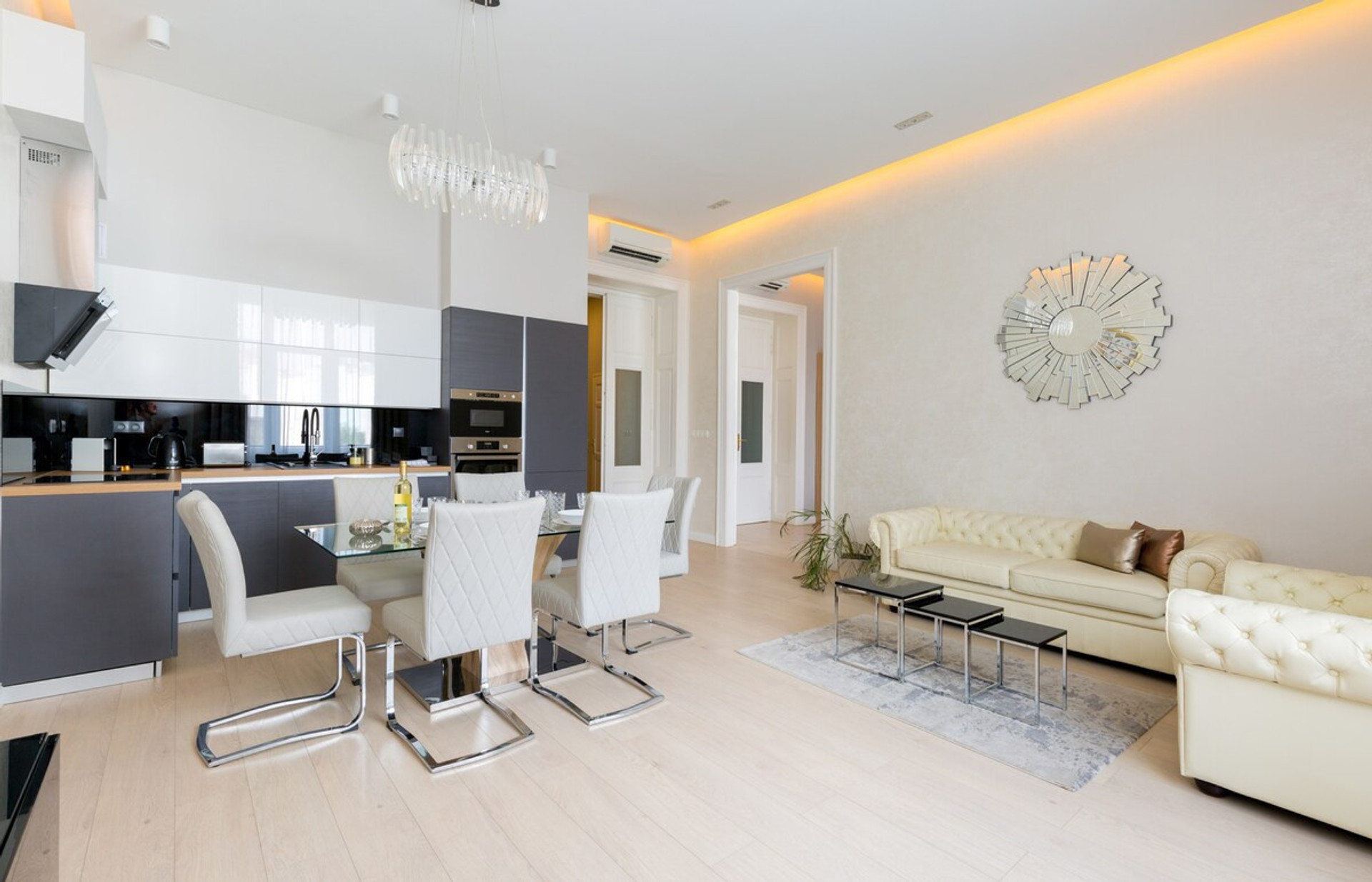 One thing you will have plenty of in this apartment is space.