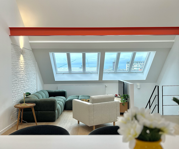 Design & Elegant Duplex in the Heart of Brussels