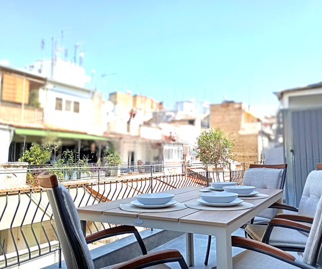 Thessa Aerial - Balkony, Parking, 300 Mbps WiFi