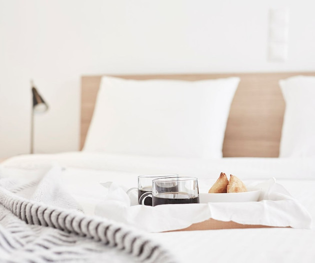 Breakfast on the bedroom