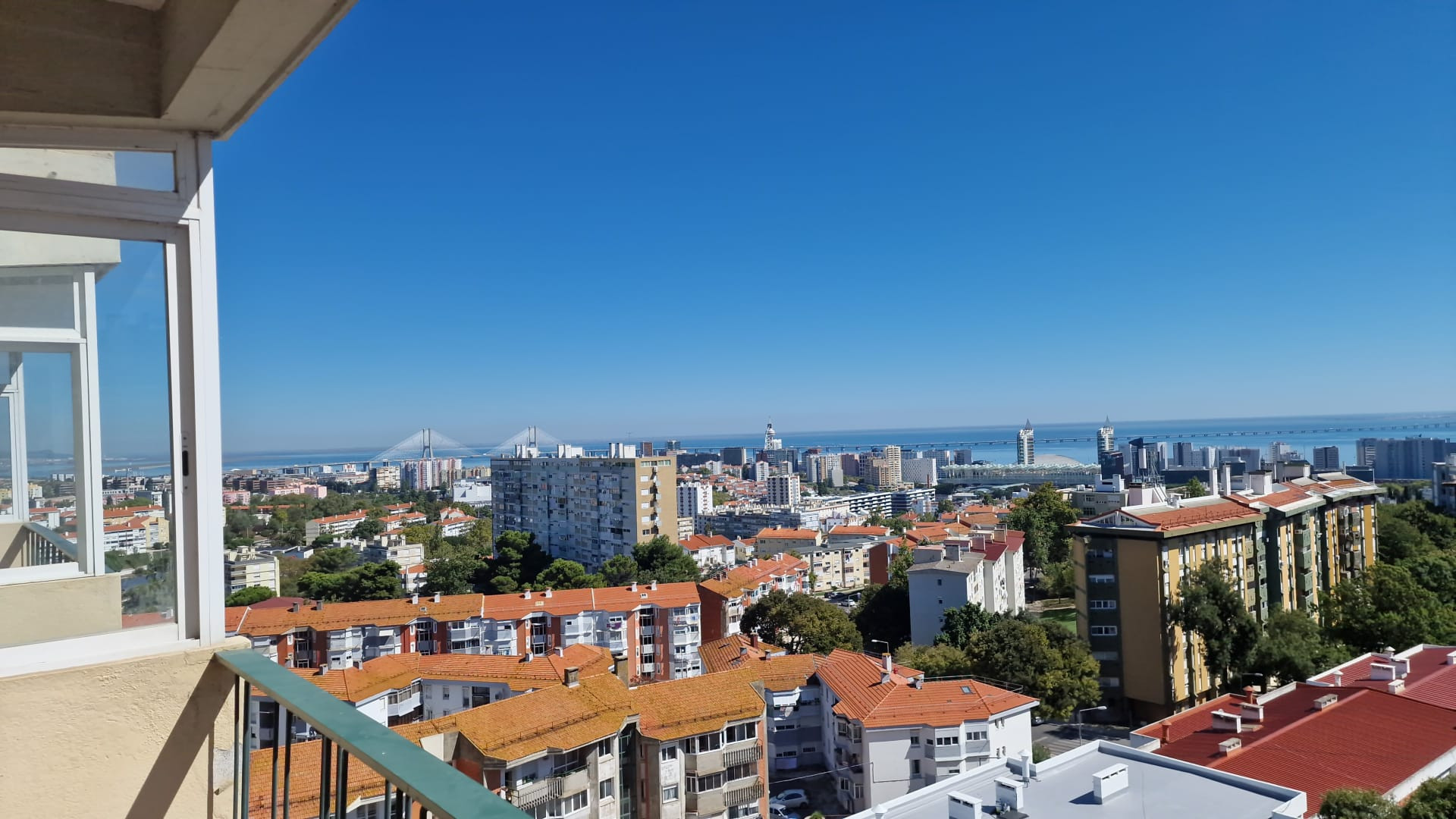 View from the balcony