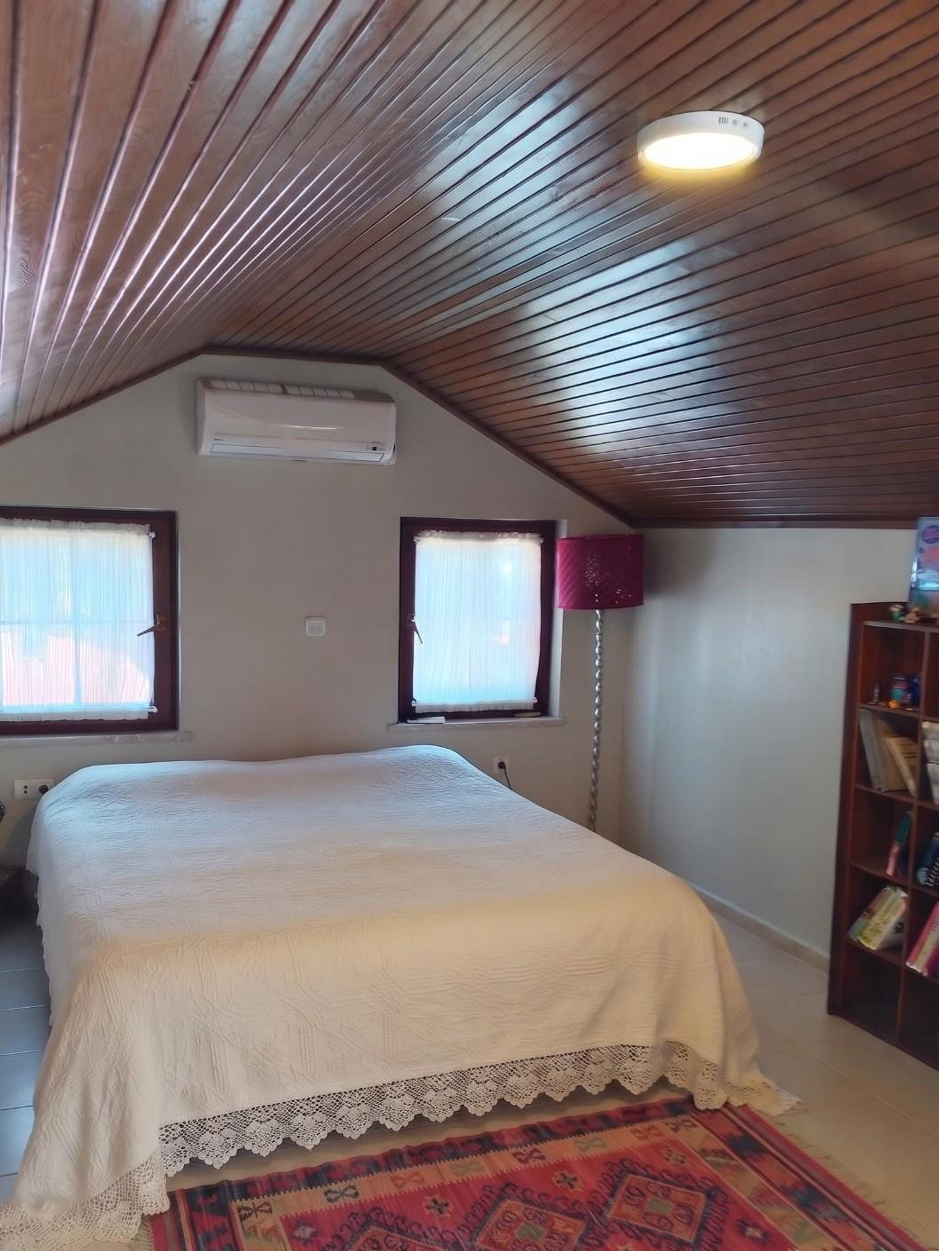 Exclusive use of a 25m² attic room, providing private space for our guests