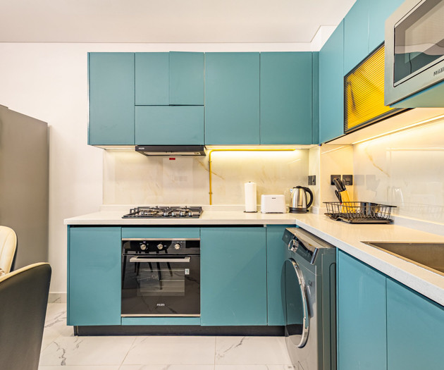 Near Miracle Garden | 1BR, Pool+Gym, Balcony Arjan