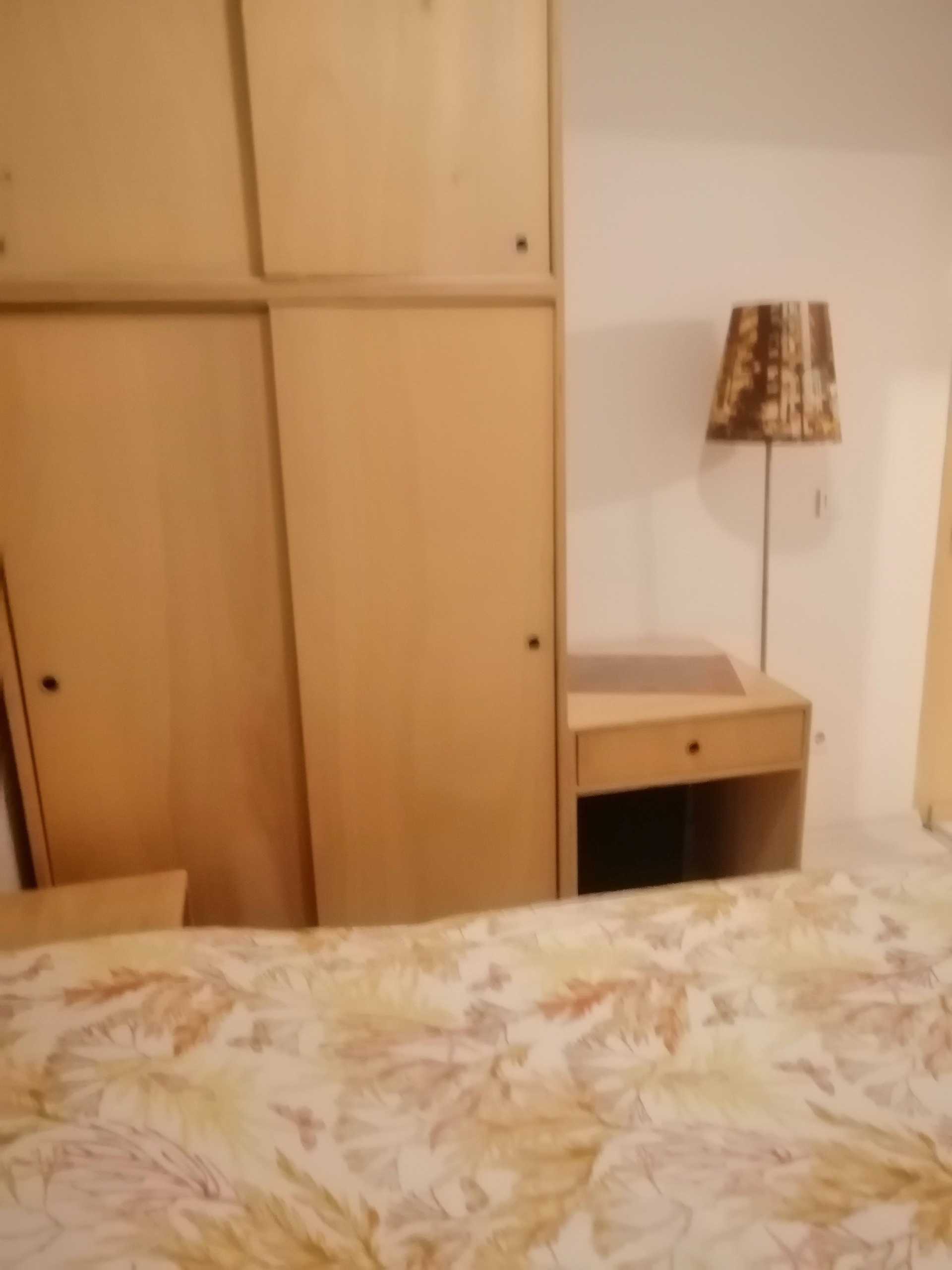 Wardrobe in the bedroom