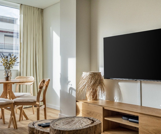 Dining table and TV unit
