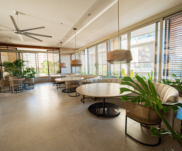Lounge dining area