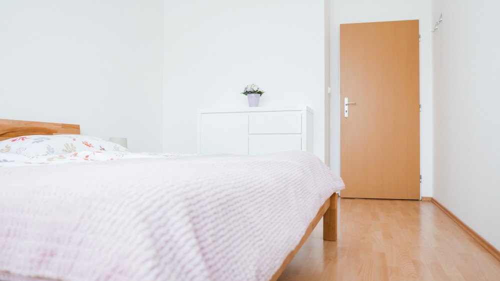 Commodious and bright flat with balcony