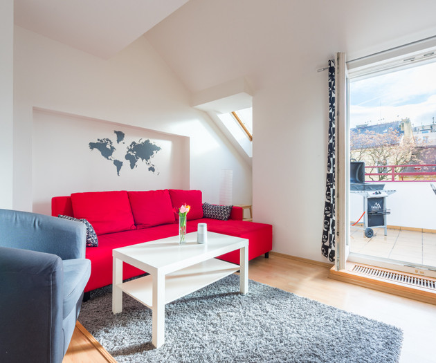 ROOF APARTMENT with TERRACE near WENCESLAS Sq.