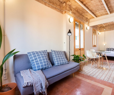 4.2 STUDIO WITH STYLE IN LA BARCELONETA NEIGHBORHO