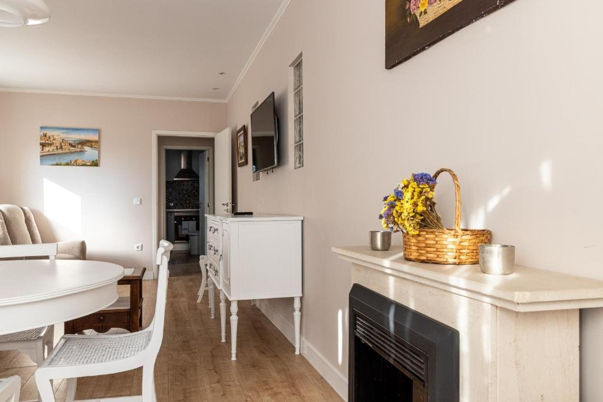 Sala de estar e jantar