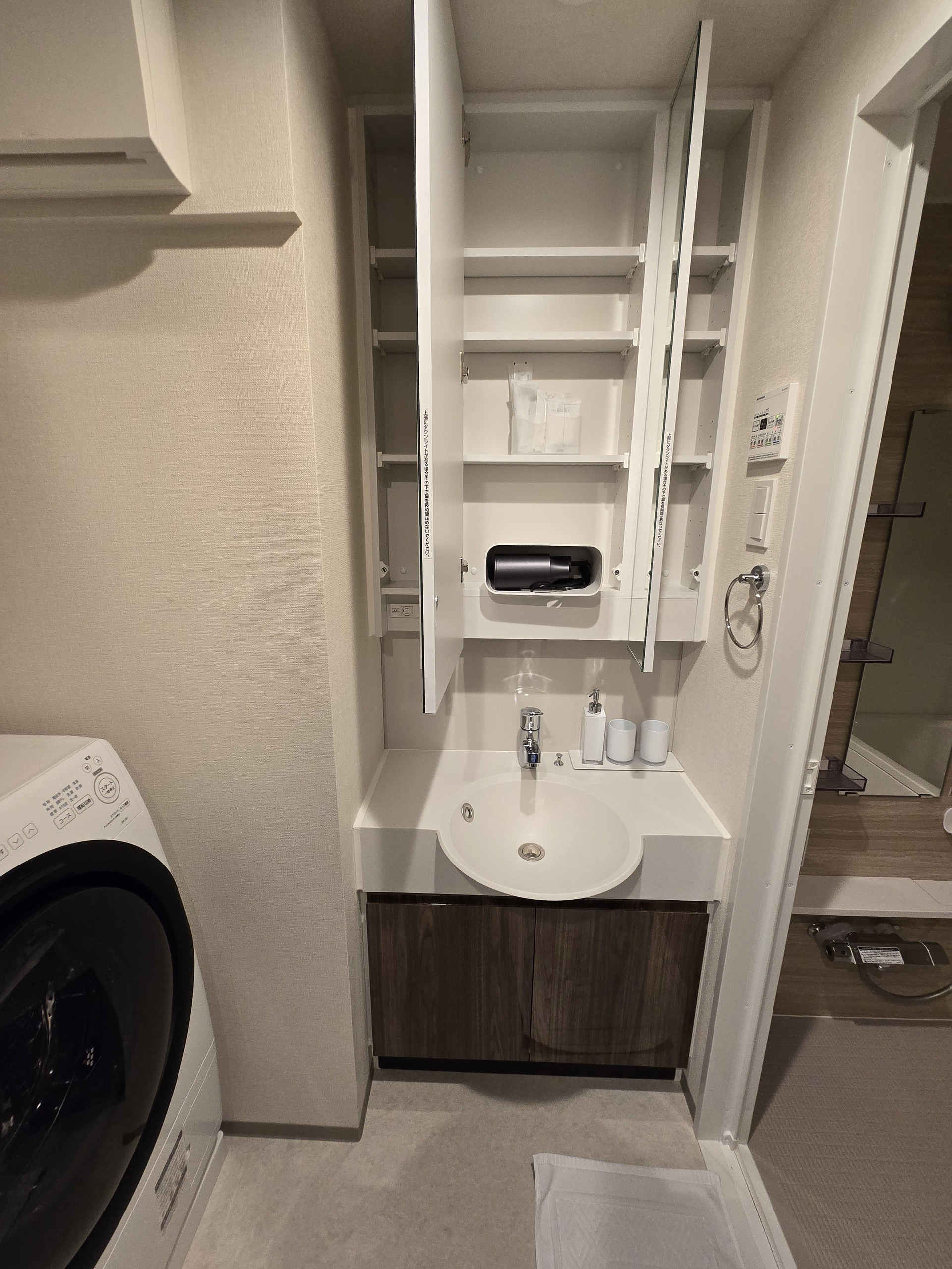 Bathroom vanity and sink
