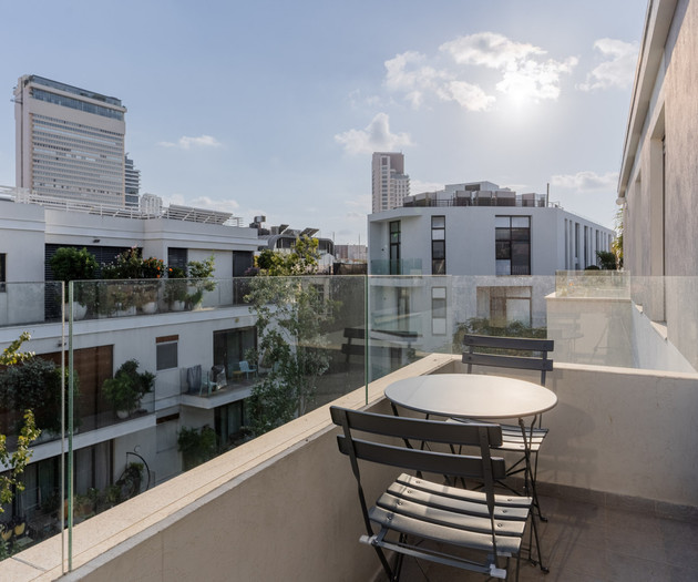 Blueground |Nahalat Bynamin,Garden view,Balcony-28