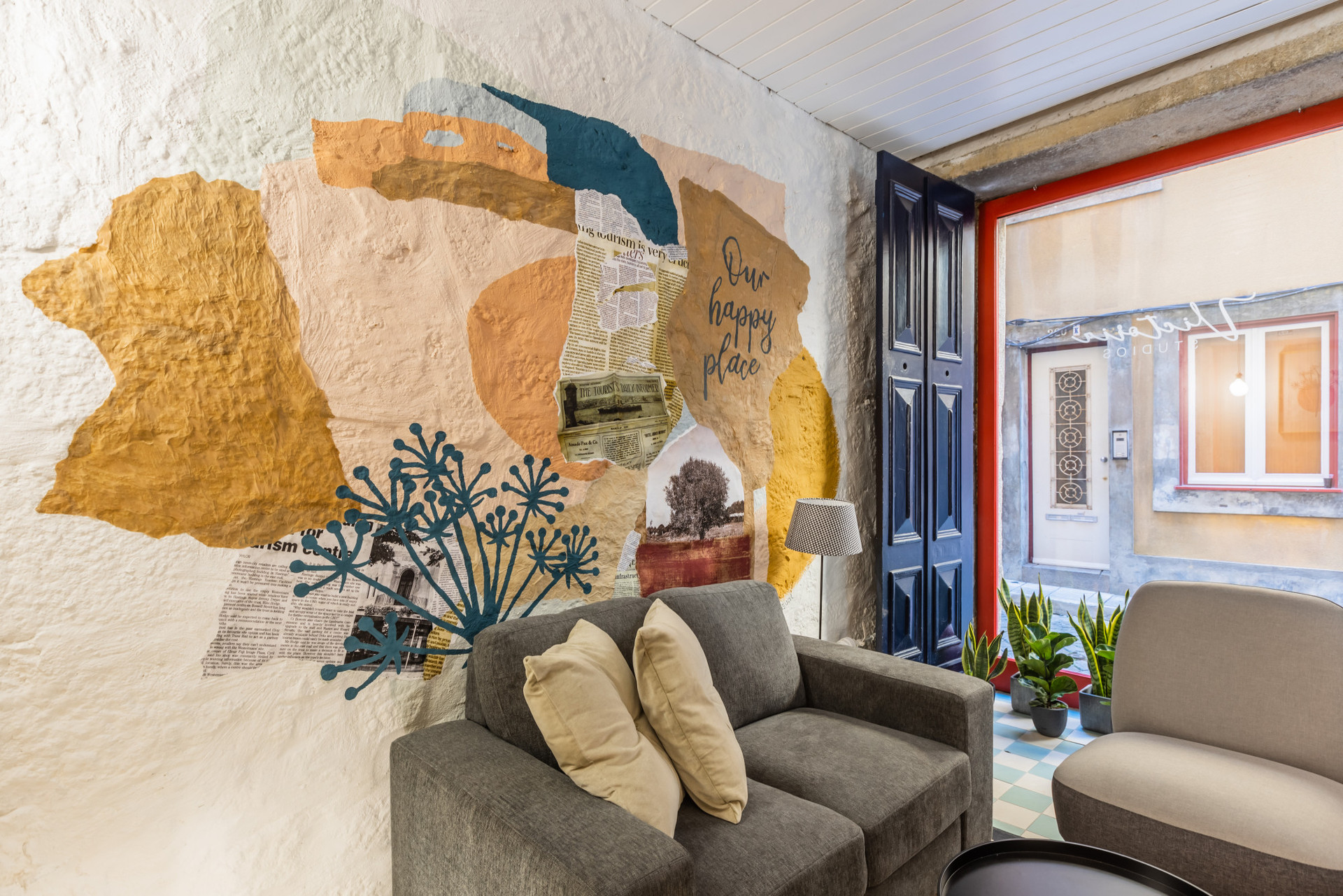 Victoria Studios' Lounge Area