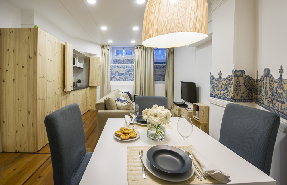 1BR Basement Apartment w/AC at Estrela in Lisbon preview