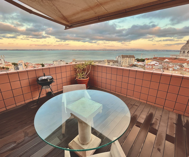 Flat in Graça with amazing panoramic river view