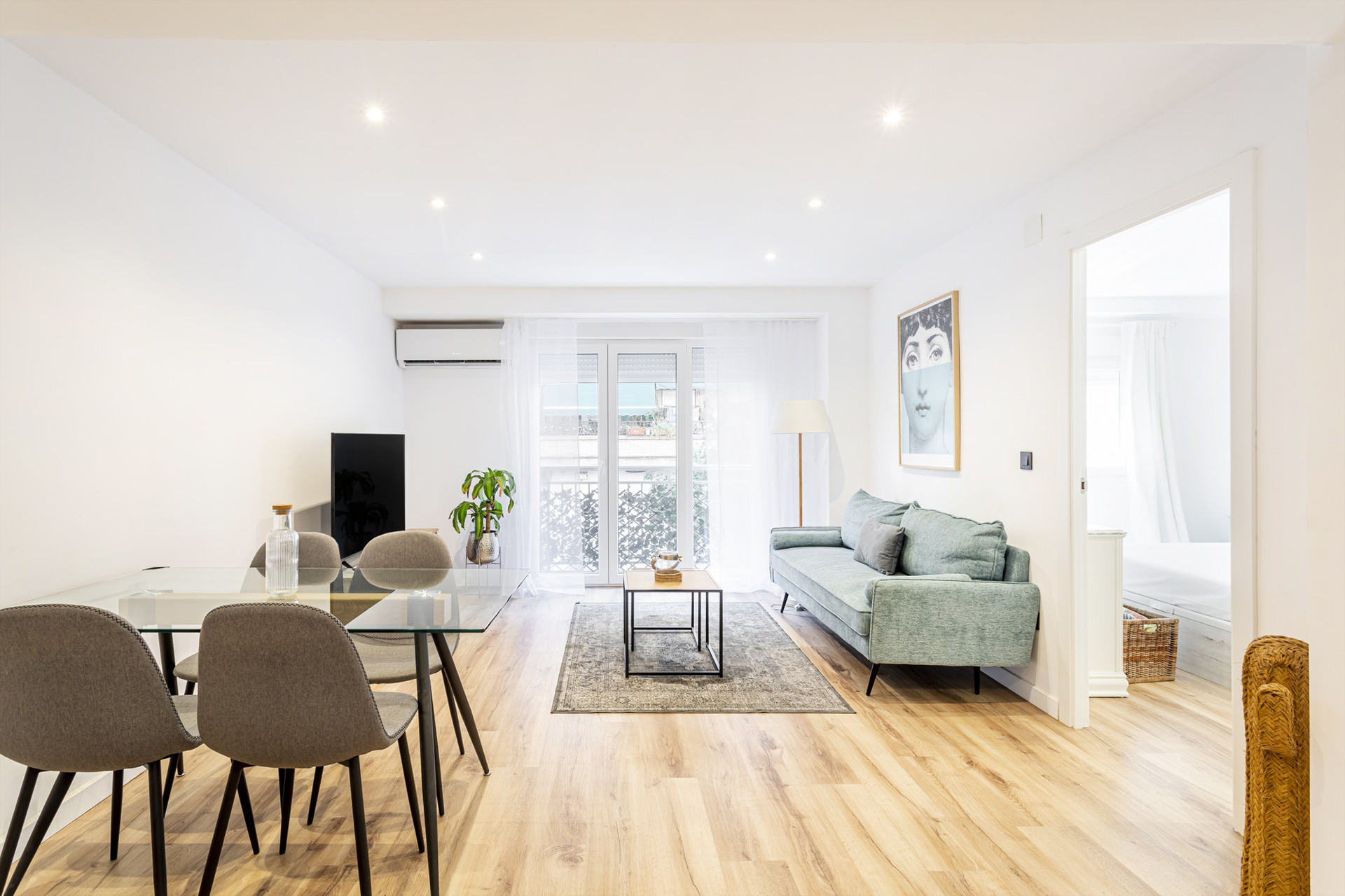 Living and dining room