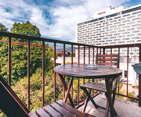 Two Bedroom apartment with balcony Zagreb Deluxe