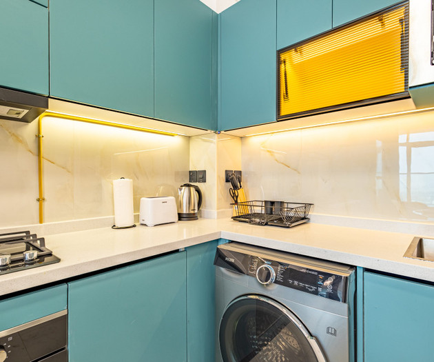 Near Miracle Garden | 1BR, Pool+Gym, Balcony Arjan