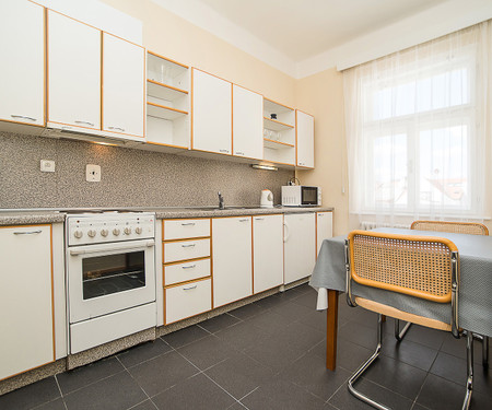 Family two bedroom apartment at Vinohrady