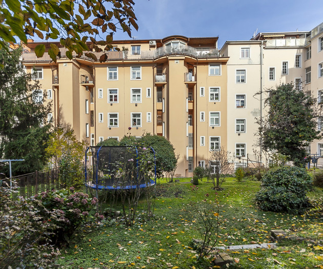 Flat with grand piano near Prague castle