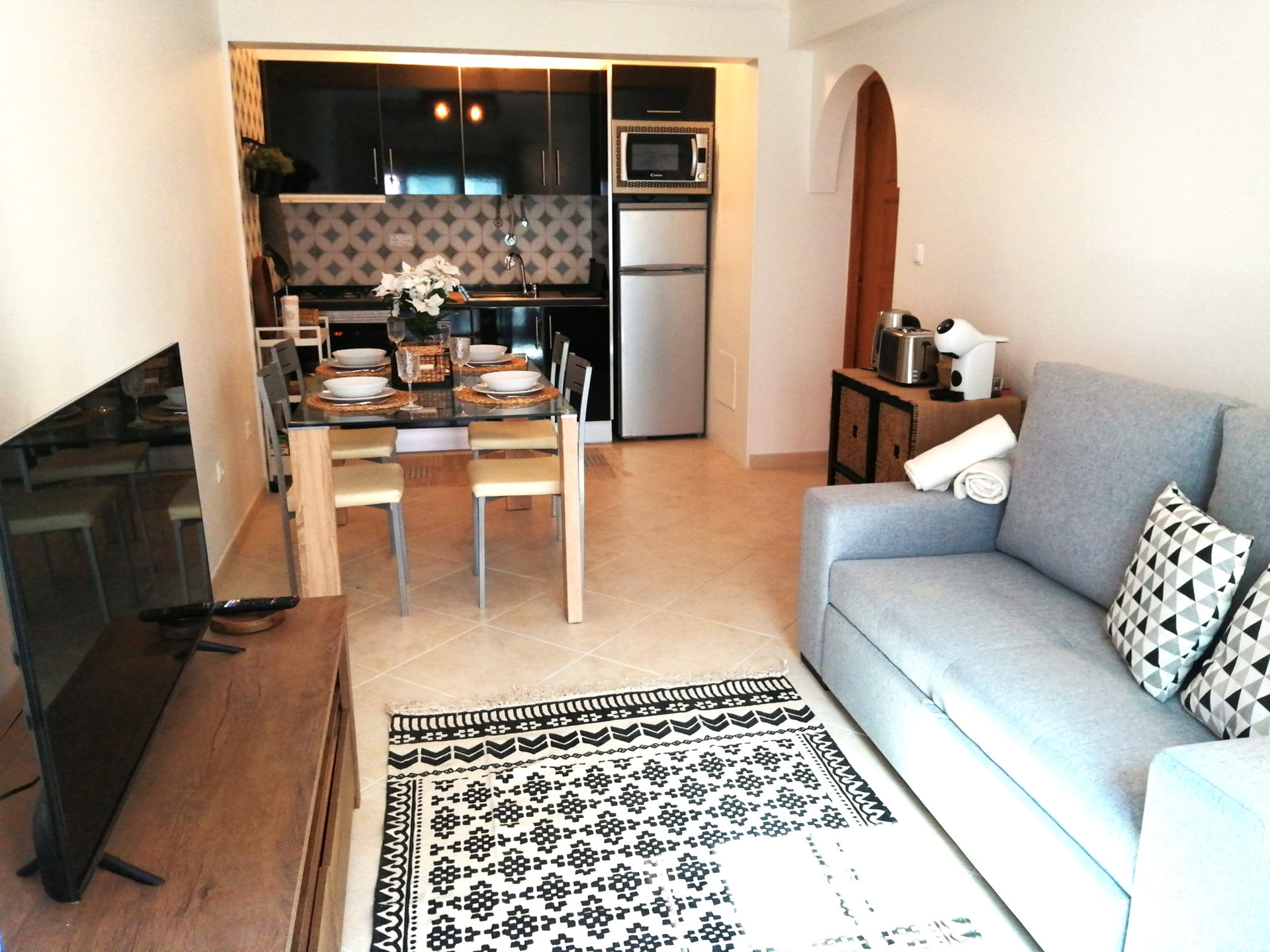 Sala de Estar/Jantar e Cozinha