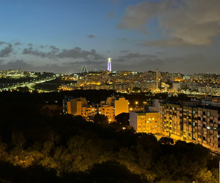 Beautiful apartment with view to Cristo Rei