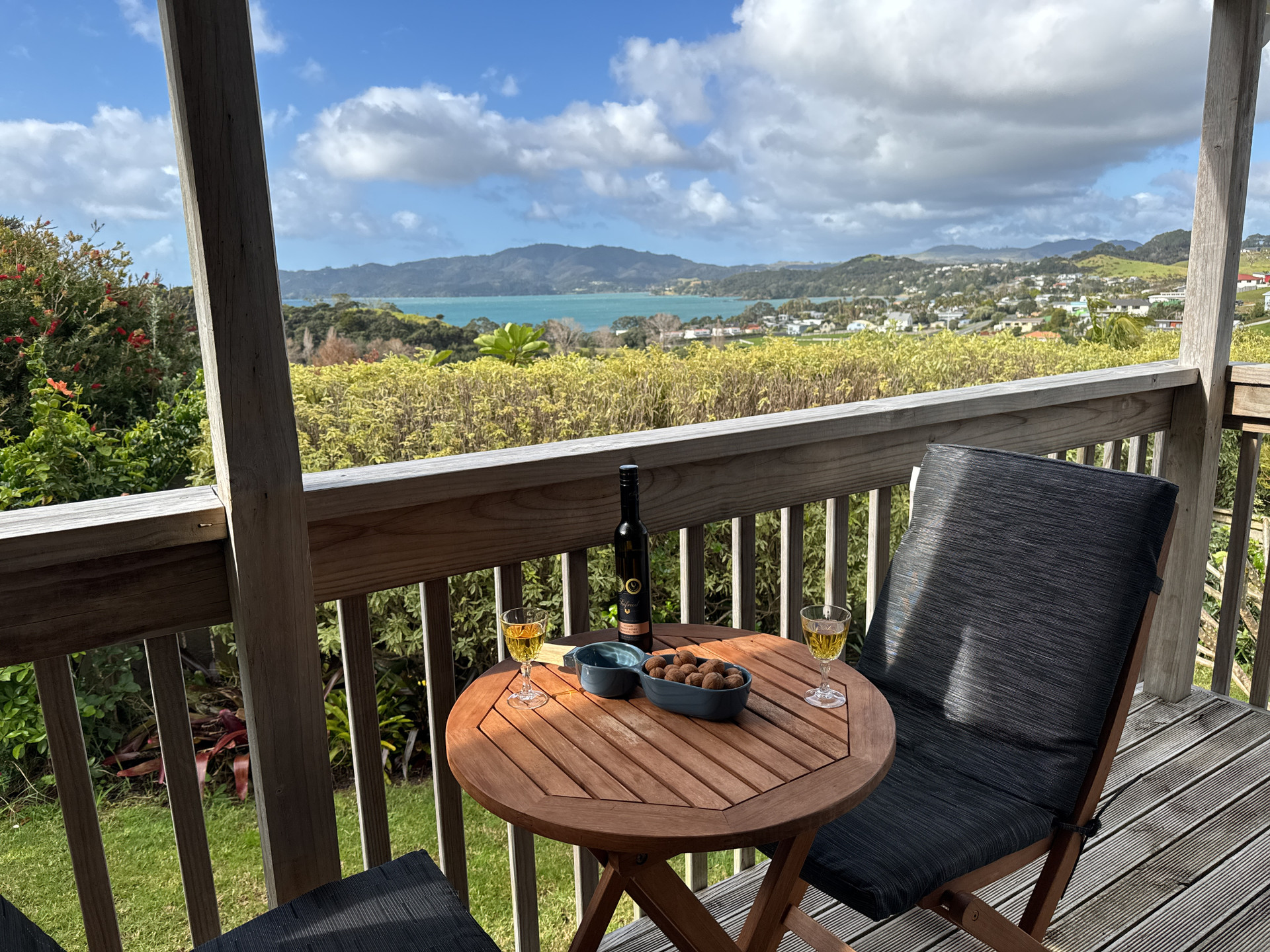 Deck and view from Casa Playa de los osos