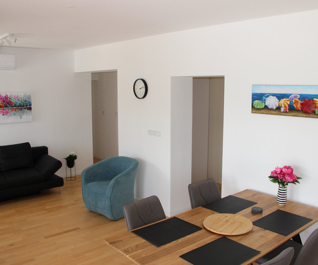 Kroatien schöne große Ferienwohnung 117qm