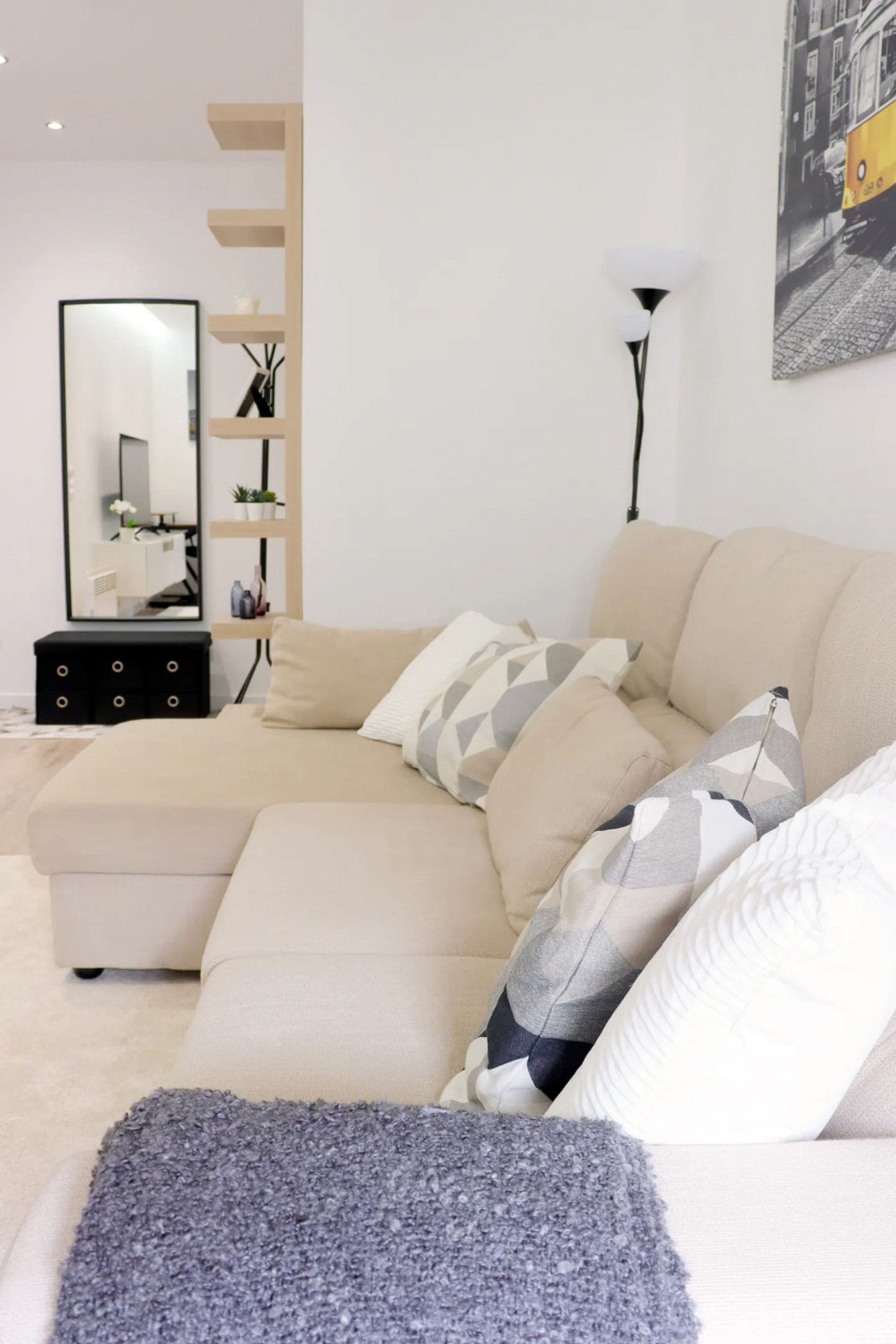 Indulge in ultimate comfort in this inviting sofa, perfect for relaxing and unwinding. With its plush cushions and stylish design, it's the perfect spot to kick back and enjoy some downtime.
