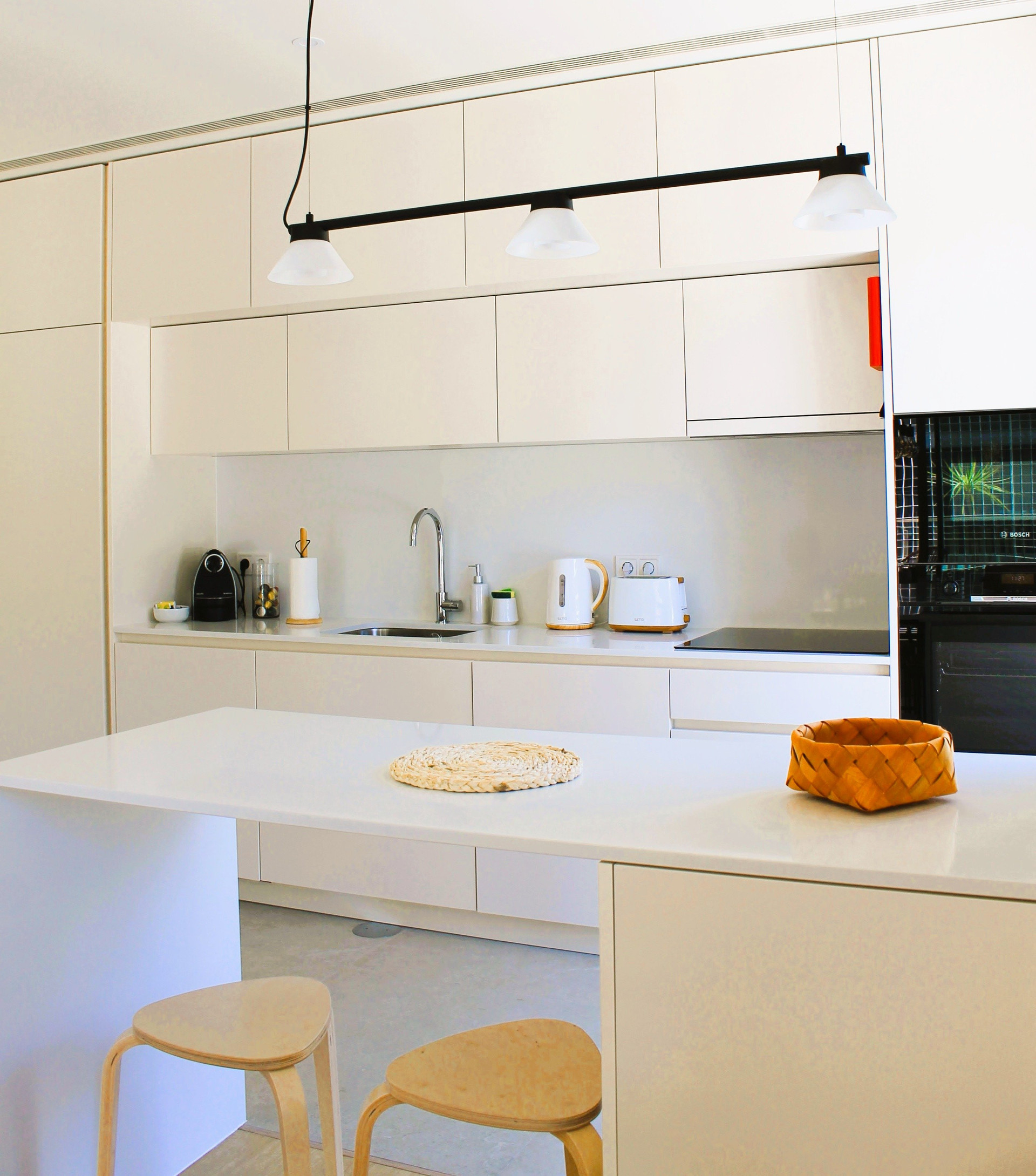 Modern kitchen with island