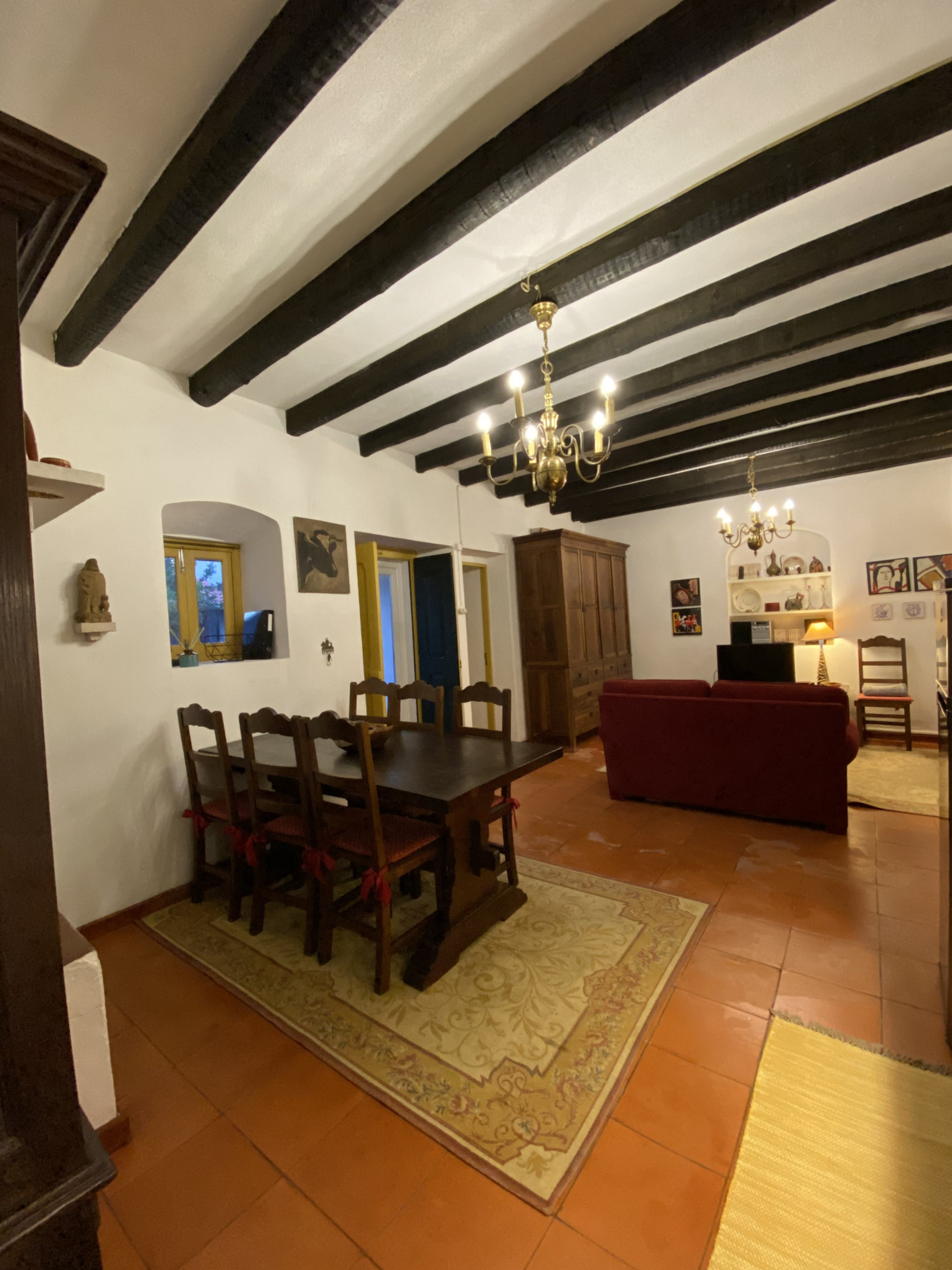 dining room area