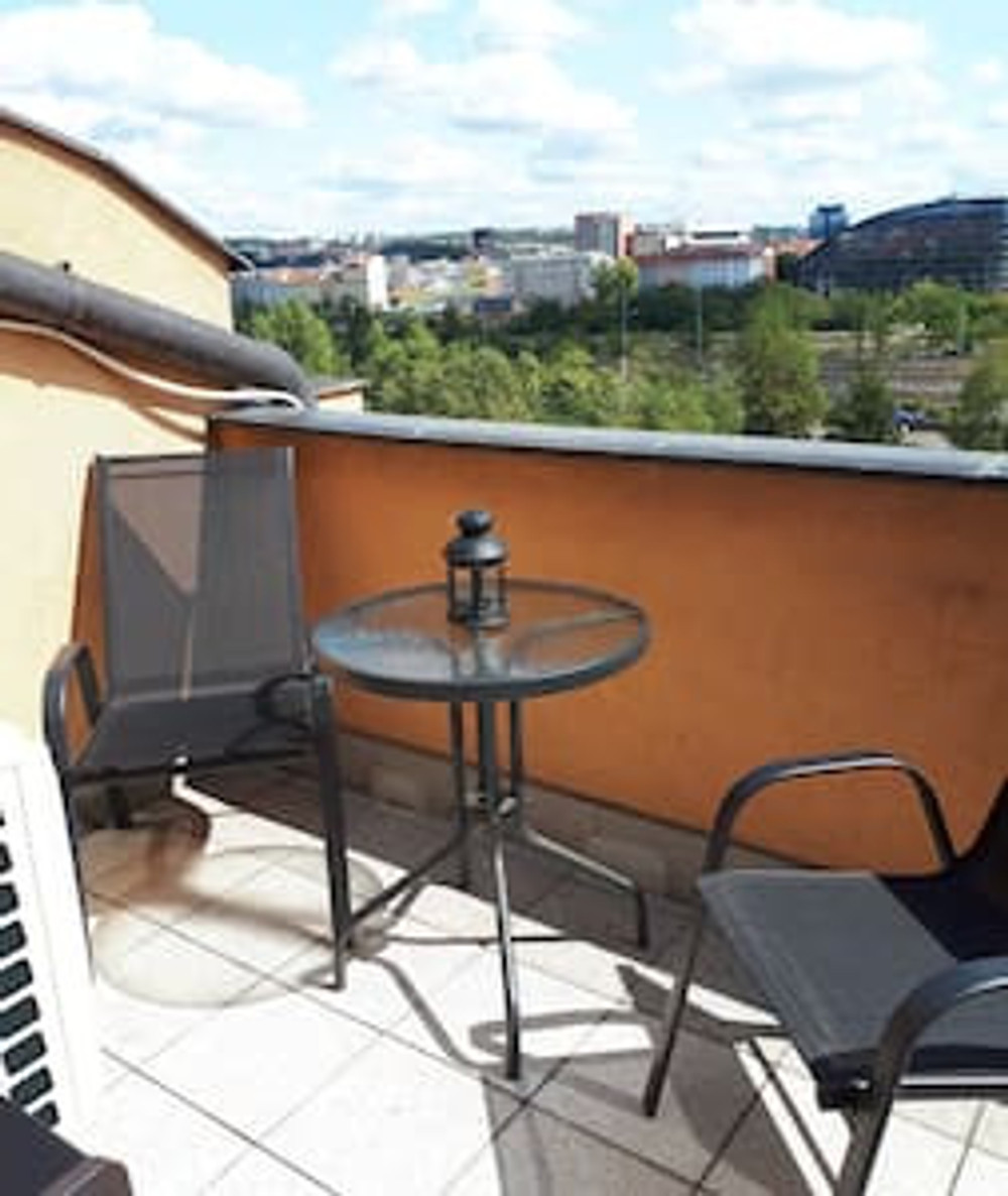 Apartment with a beautiful view of Prague